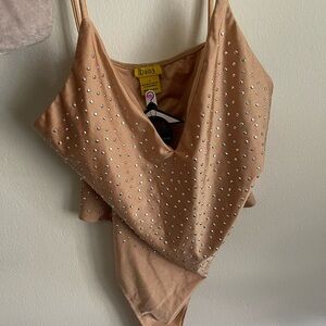 Rhinestone bodysuit